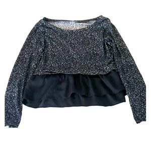 RIPE black long sleeve shirt